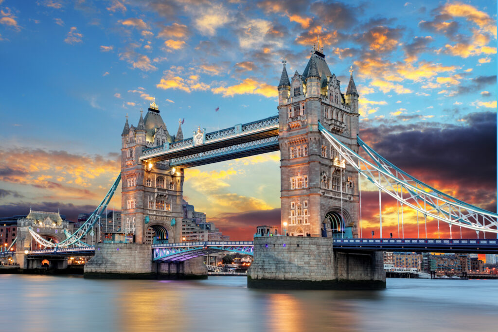 Tower Bridge at night